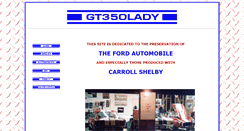 Desktop Screenshot of gt350lady.com